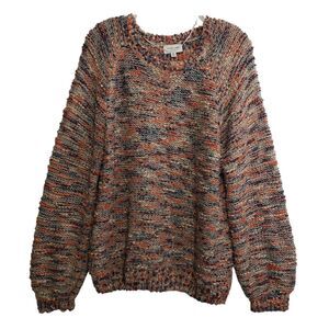 Orange Creek Los Angeles Women's Medium Multicolor Crewneck Sweater